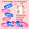 Baby Gender Reveal Party Favors Supplies Ideas, Team Boy or Girl Pins Daddy and Mommy Badge Pin Silicone Bracelet Photo Prop Necklace, 104 Baby Shower Favors Pink Blue Gender Reveal Decor Game